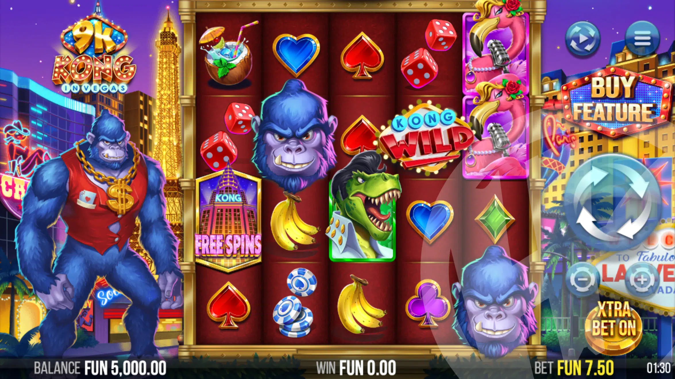 9k Kong in Vegas Slot Review pic 11